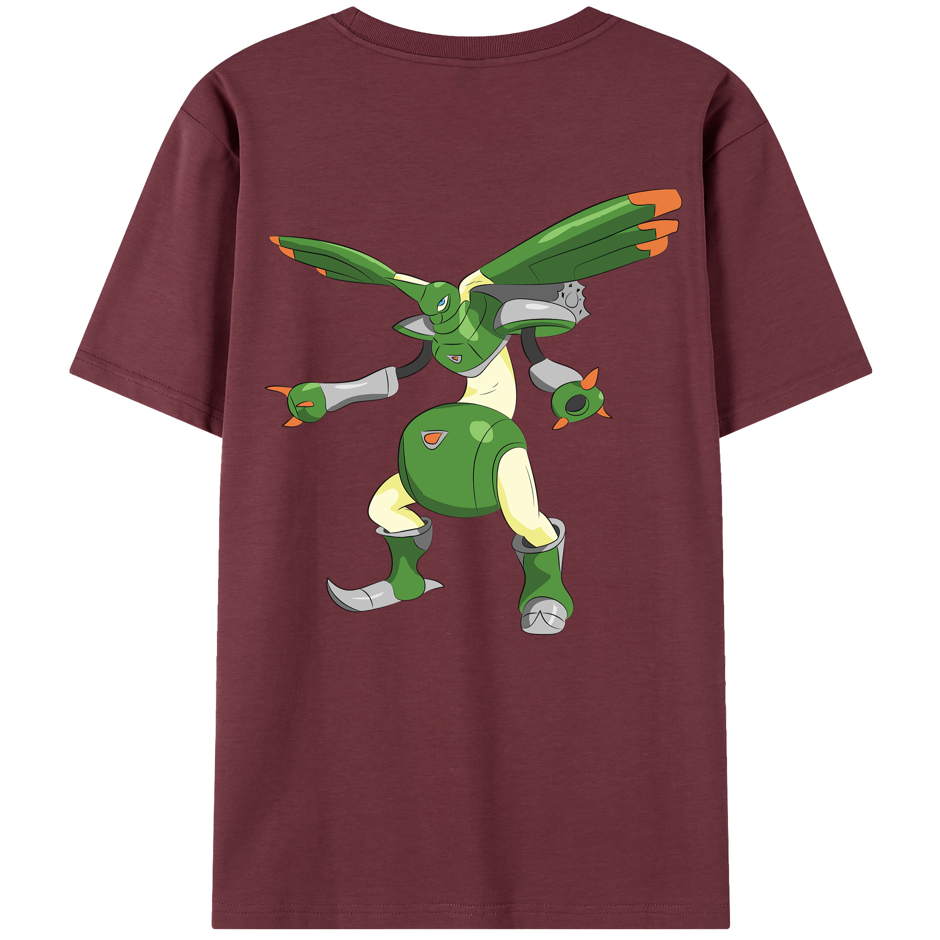 （画像用） Digimon デジタルモンスター/デジモン 綿100％半袖Tシャツ（背面プリント）